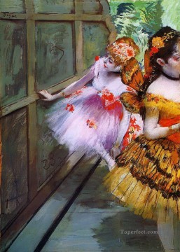 エドガー・ドガ Painting - 蝶の衣装を着たバレエダンサー 1880年 エドガー・ドガ